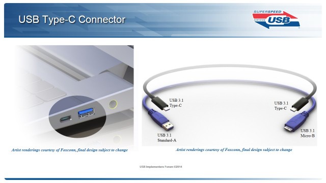 USB type-C connector image