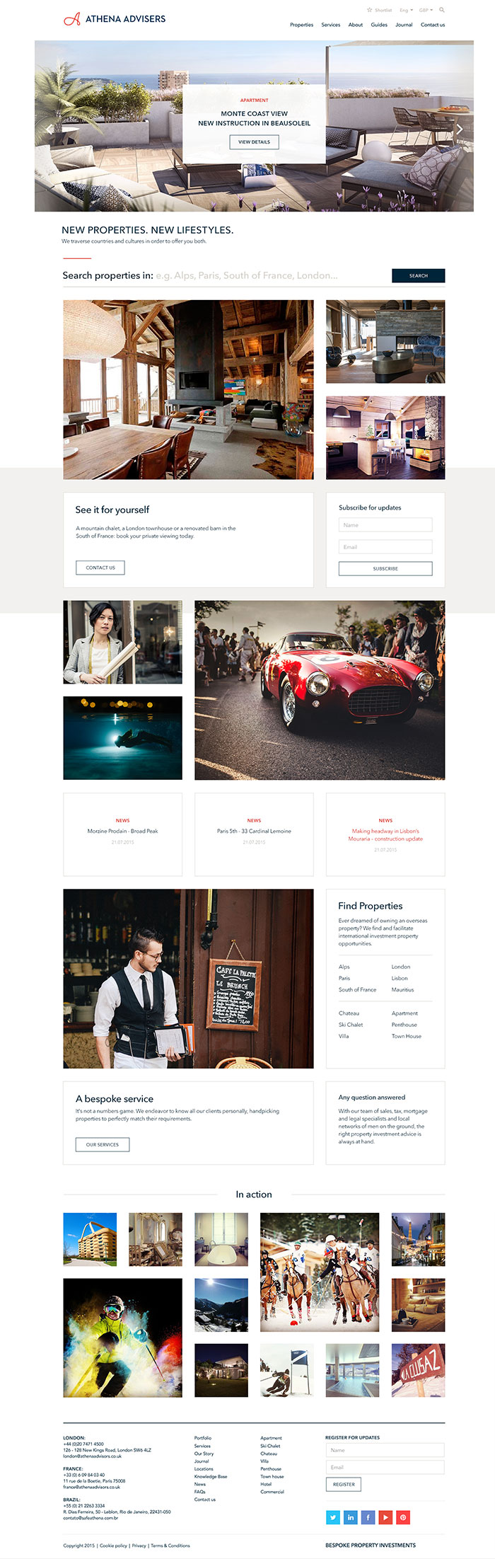 Athena Advisers screenshot