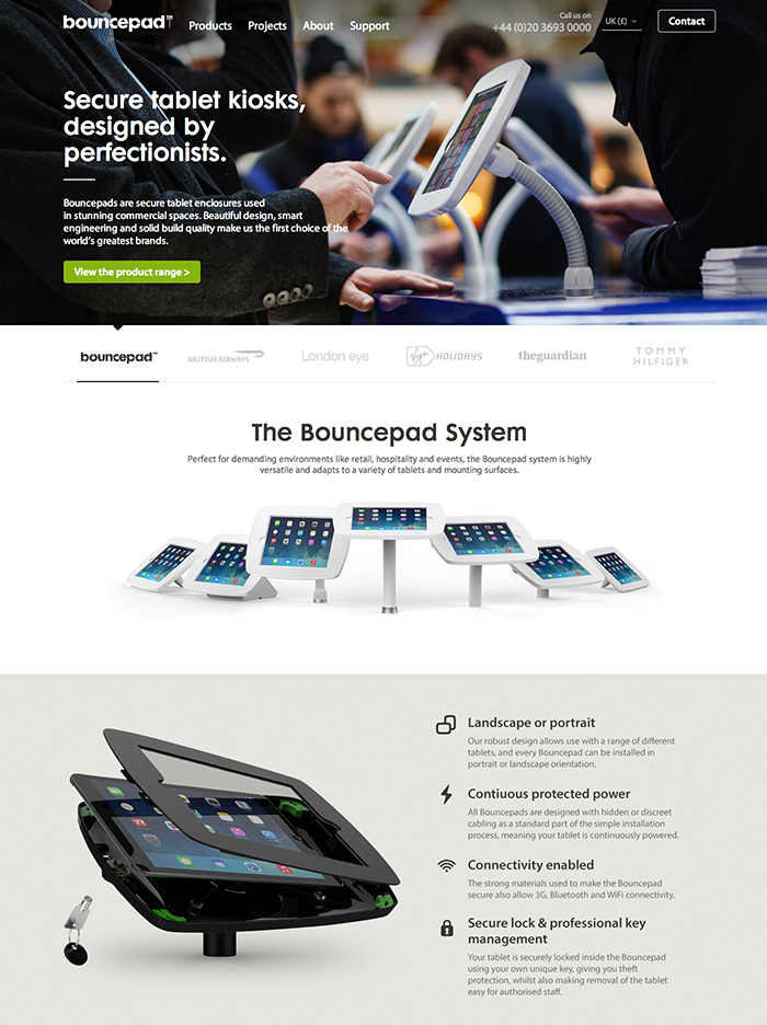 Bouncepad screenshot