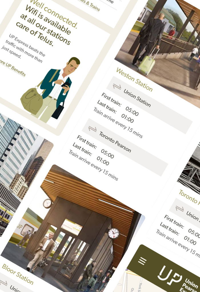 Union Pearson Express screenshot