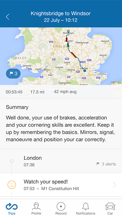 MyDrive Trips Detail