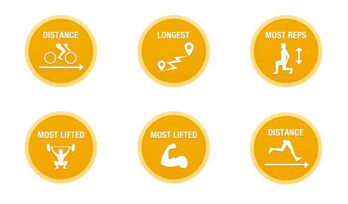 TribeSports training app icons