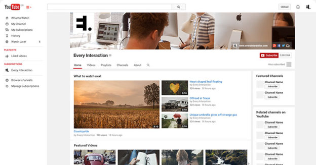 Facebook page GUI PSD/Sketch Template | Every Interaction